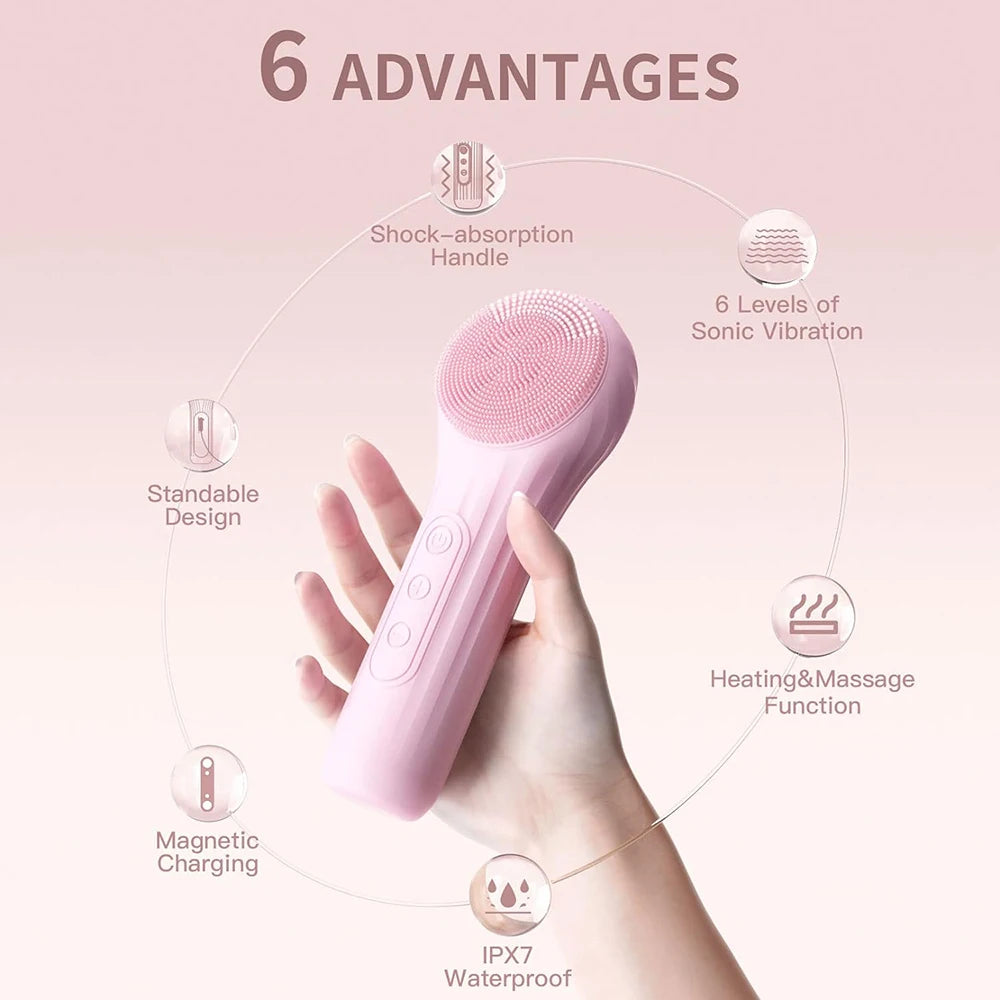 Escova de limpeza facial Lumiva™